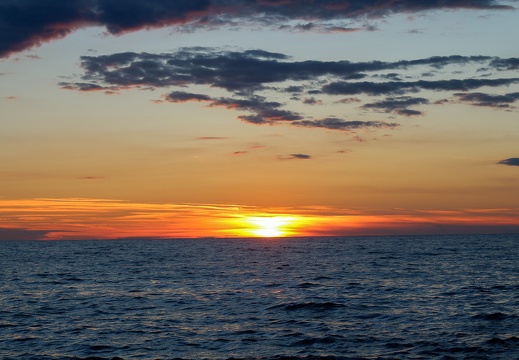 Sonnenuntergang am Meer